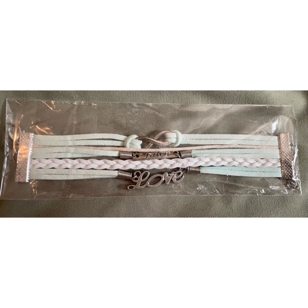 Love and faith bracelet